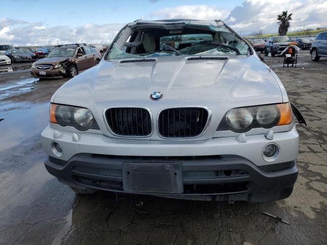 5UXFA53563LV79816 - 2003 BMW X5 3.0I SILVER photo 5