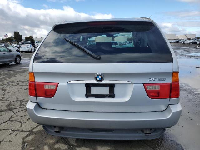 5UXFA53563LV79816 - 2003 BMW X5 3.0I SILVER photo 6