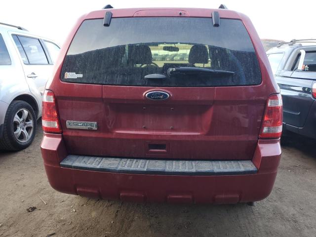 1FMCU9D71CKB54508 - 2012 FORD ESCAPE XLT RED photo 6