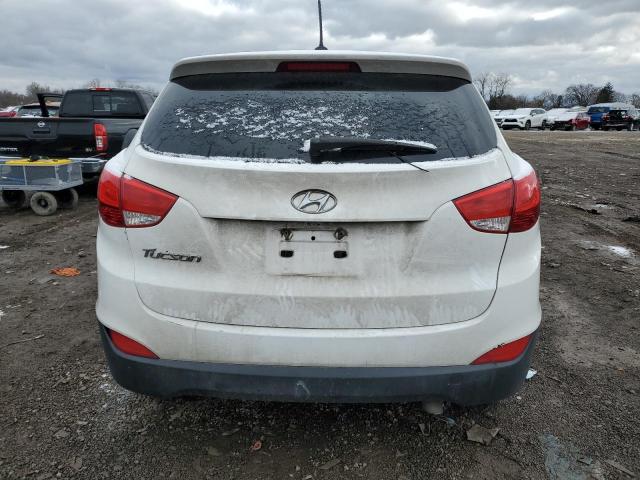 KM8JT3AF4EU885170 - 2014 HYUNDAI TUCSON GLS WHITE photo 6