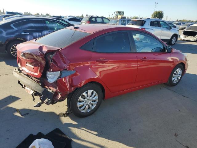 KMHCT4AE6FU930388 - 2015 HYUNDAI ACCENT GLS RED photo 3