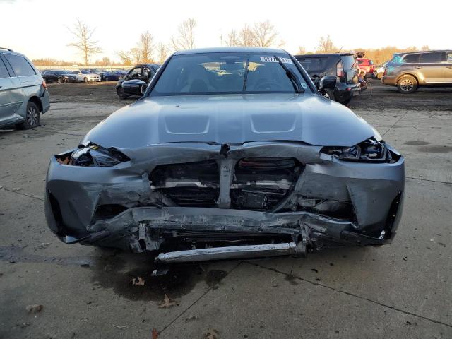 WBS43AY06RFS07837 - 2024 BMW M3 COMPETITION GRAY photo 5