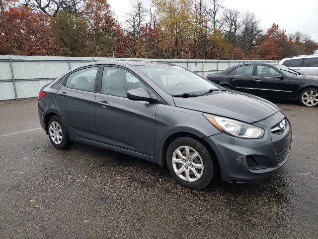 KMHCT4AEXDU428478 - 2013 HYUNDAI ACCENT GLS Сұр фото 4