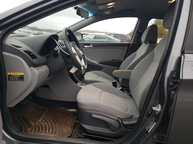 KMHCT4AEXDU428478 - 2013 HYUNDAI ACCENT GLS Сұр фото 7