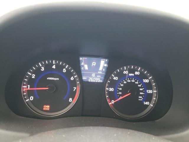 KMHCT4AEXDU428478 - 2013 HYUNDAI ACCENT GLS Сұр фото 9