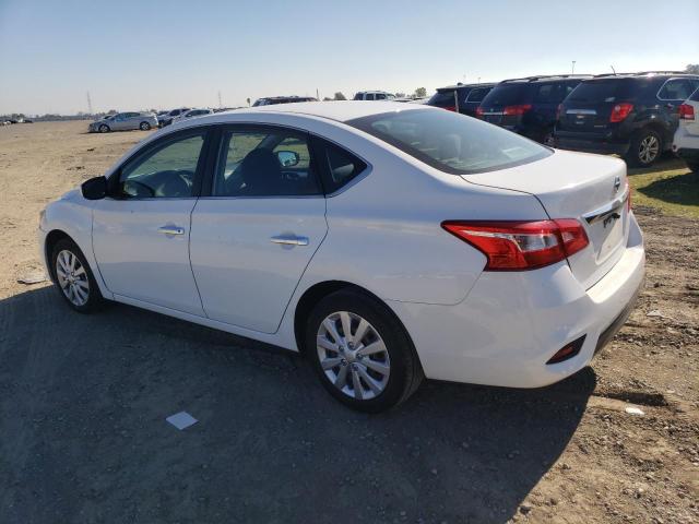 3N1AB7APXHY241877 - 2017 NISSAN SENTRA S WHITE photo 2