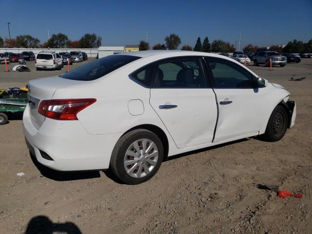 3N1AB7APXHY241877 - 2017 NISSAN SENTRA S WHITE photo 3