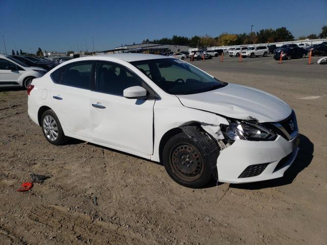 3N1AB7APXHY241877 - 2017 NISSAN SENTRA S WHITE photo 4