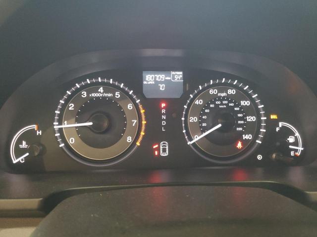 5FNRL5H62FB051529 - 2015 HONDA ODYSSEY EXL CHARCOAL photo 9