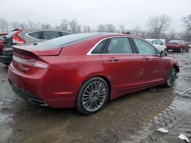 3LN6L2J93ER803236 - 2014 LINCOLN MKZ BURGUNDY photo 3