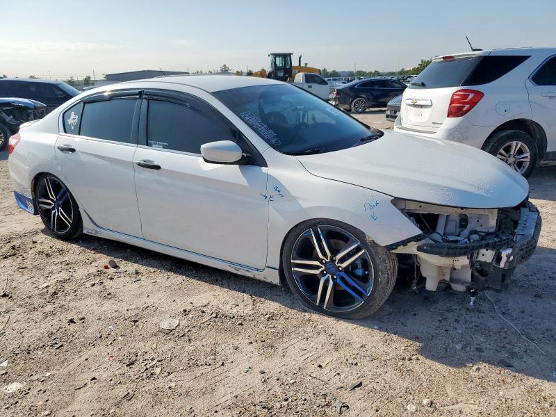 1HGCR2F56HA198883 - 2017 HONDA ACCORD SPORT Սպիտակ լուսանկար 4
