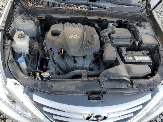 5NPEB4AC4EH822410 - 2014 HYUNDAI SONATA GLS SILVER photo 11