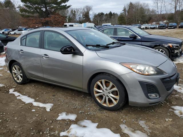 JM1BL1W60B1370864 - 2011 MAZDA MAZDA3 S GRAY photo 4