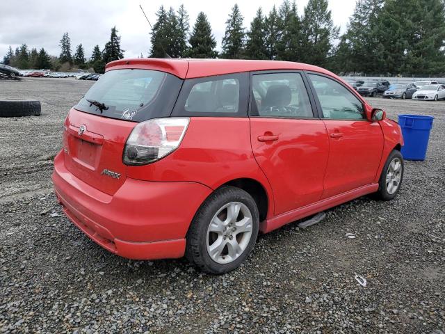 2T1KR32E48C686750 - 2008 TOYOTA COROLLA MA XR RED photo 3