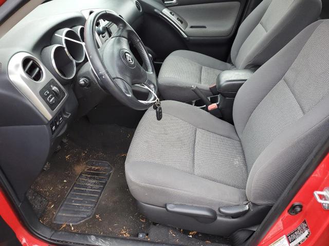 2T1KR32E48C686750 - 2008 TOYOTA COROLLA MA XR RED photo 7