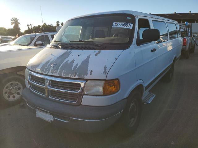 2001 DODGE RAM WAGON B3500, 