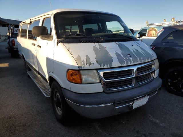 2B5WB35Z41K542028 - 2001 DODGE RAM WAGON B3500 WHITE photo 4