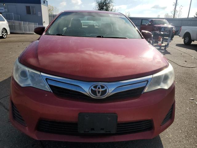 4T1BF1FK6DU676632 - 2013 TOYOTA CAMRY L Qırmızı foto 5