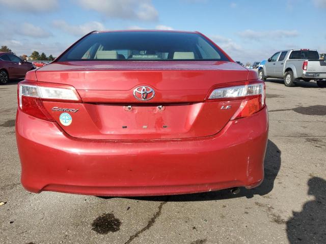 4T1BF1FK6DU676632 - 2013 TOYOTA CAMRY L Qırmızı foto 6
