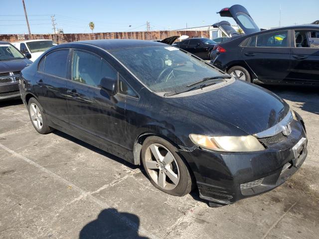 2HGFA166X9H330344 - 2009 HONDA CIVIC LX-S BLACK photo 4