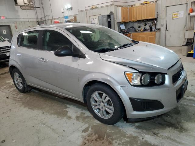 1G1JC6SH1F4106808 - 2015 CHEVROLET SONIC LT SILVER photo 4