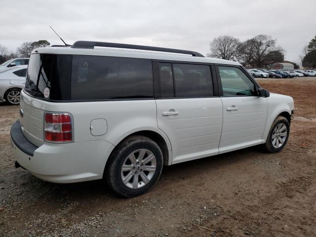 2FMGK5BC9ABA10230 - 2010 FORD FLEX SE WHITE photo 3