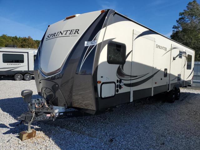 4YDT33222H1531482 - 2017 KEYSTONE SPRINTER TWO TONE photo 2