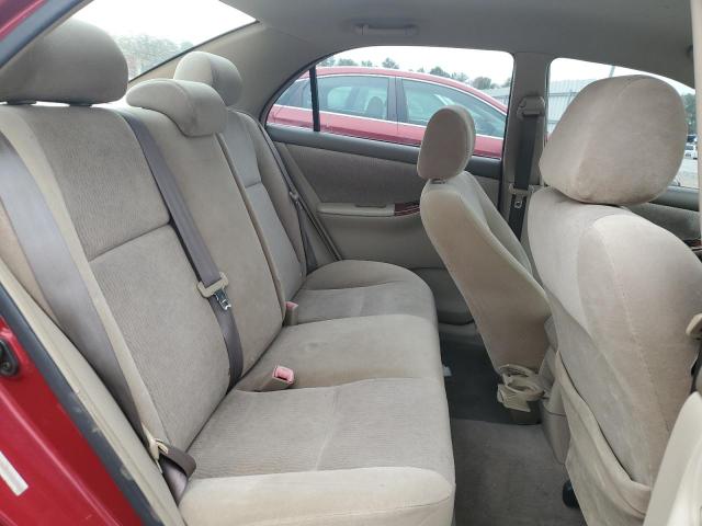 1NXBR32E15Z355781 - 2005 TOYOTA COROLLA CE ბურგუნდია ფოტო 10