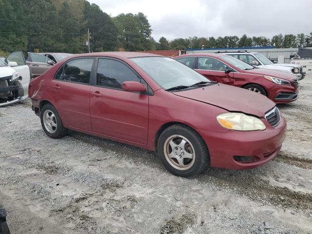 1NXBR32E15Z355781 - 2005 TOYOTA COROLLA CE ბურგუნდია ფოტო 4