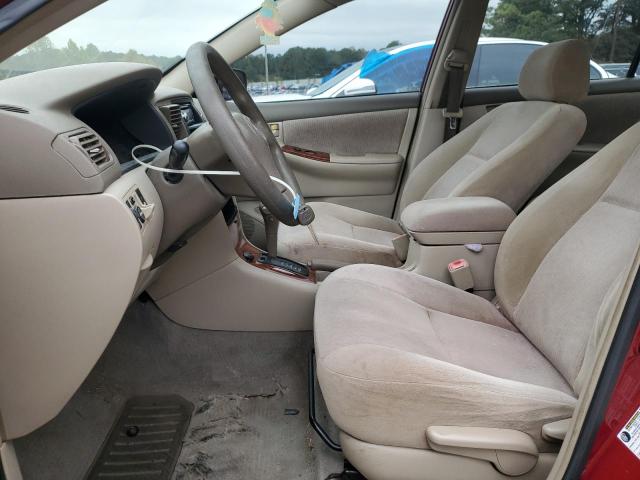 1NXBR32E15Z355781 - 2005 TOYOTA COROLLA CE ბურგუნდია ფოტო 7
