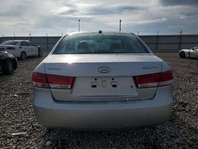 5NPET46C68H345490 - 2008 HYUNDAI SONATA GLS SILVER photo 6