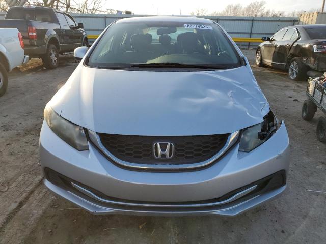 19XFB2F58DE059877 - 2013 HONDA CIVIC LX SILVER photo 5