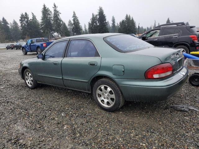 1YVGF22D6W5753899 - 1998 MAZDA 626 ES GREEN photo 2