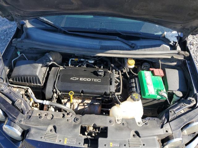 1G1JA5SH3F4186242 - 2015 CHEVROLET SONIC LS ლურჯი ფოტო 11