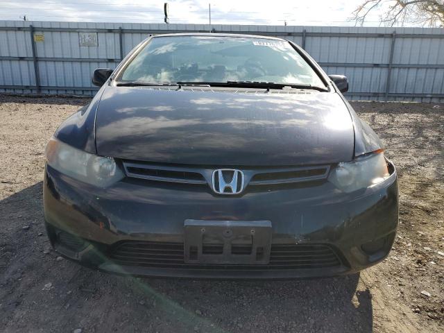 2HGFG12868H567885 - 2008 HONDA CIVIC EX BLACK photo 5