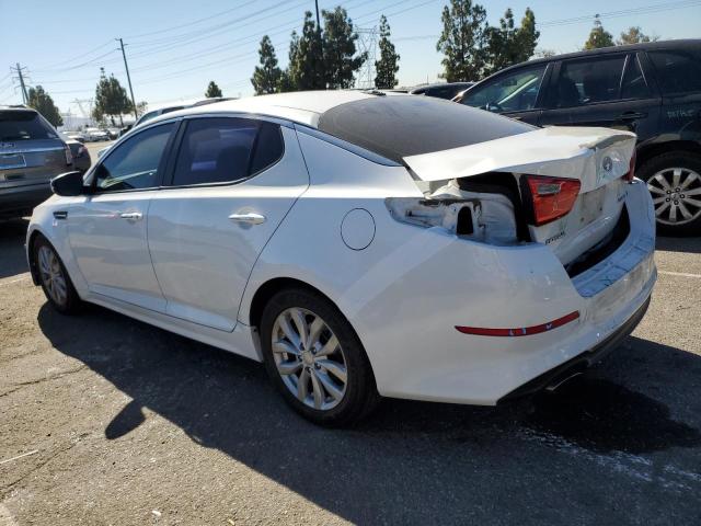 5XXGN4A72FG472694 - 2015 KIA OPTIMA EX WHITE photo 2