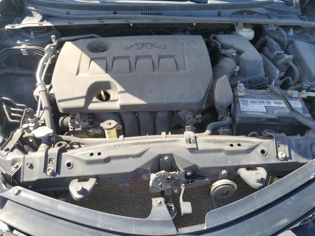 2T1BURHE6KC181020 - 2019 TOYOTA COROLLA L Czarny zdjęcie 11