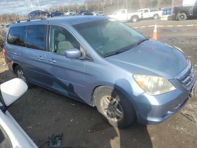 5FNRL38425B069675 - 2005 HONDA ODYSSEY EX BLUE photo 4