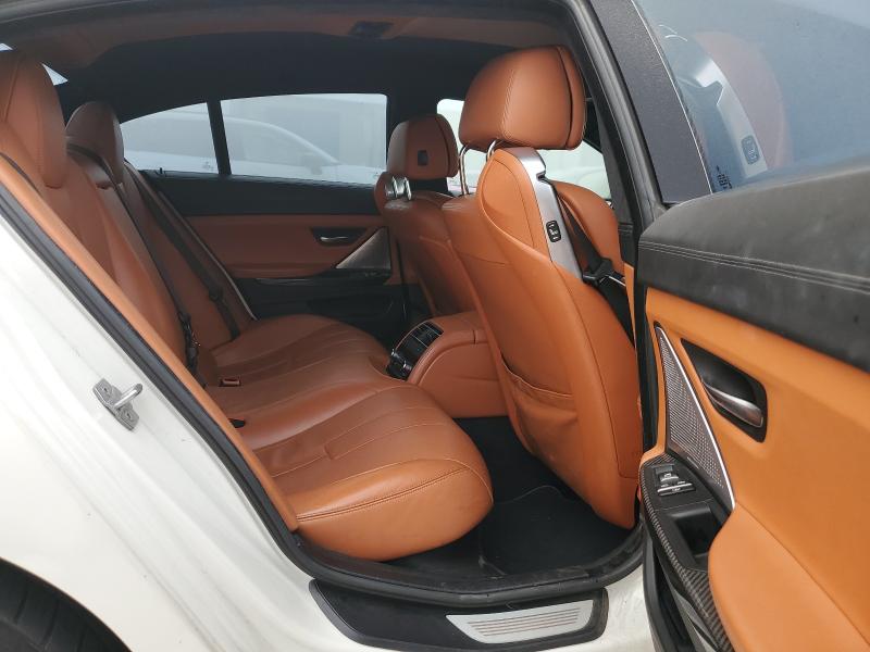 WBS6E9C51GG437183 - 2016 BMW M6 GRAN COUPE WHITE photo 10