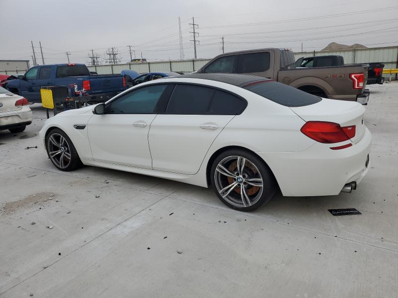 WBS6E9C51GG437183 - 2016 BMW M6 GRAN COUPE WHITE photo 2