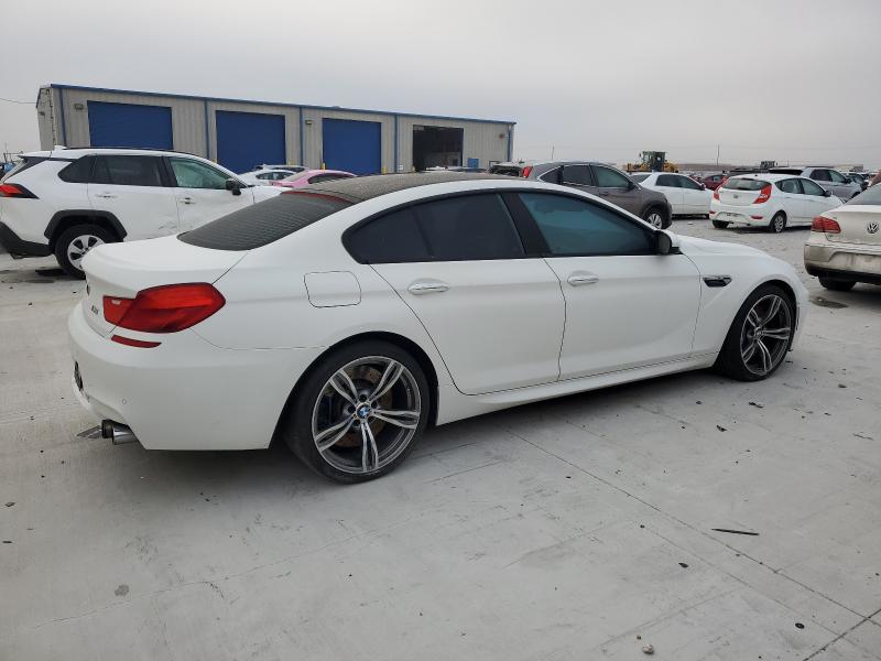 WBS6E9C51GG437183 - 2016 BMW M6 GRAN COUPE WHITE photo 3