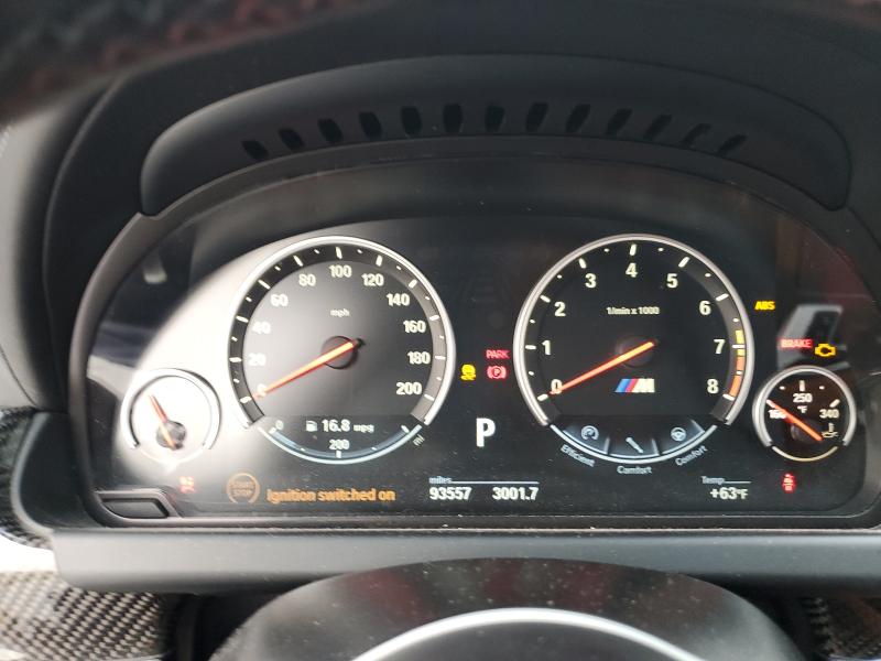 WBS6E9C51GG437183 - 2016 BMW M6 GRAN COUPE WHITE photo 9