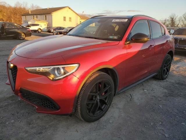 ZASPAKBN3K7C43853 - 2019 ALFA ROMEO STELVIO TI RED photo 1