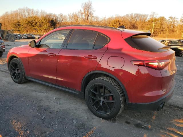 ZASPAKBN3K7C43853 - 2019 ALFA ROMEO STELVIO TI RED photo 2