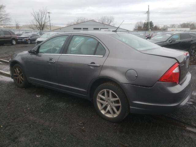 3FAHP0JA0BR190946 - 2011 FORD FUSION SEL GRAY photo 2