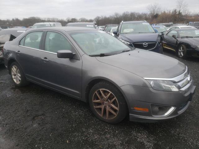 3FAHP0JA0BR190946 - 2011 FORD FUSION SEL GRAY photo 4