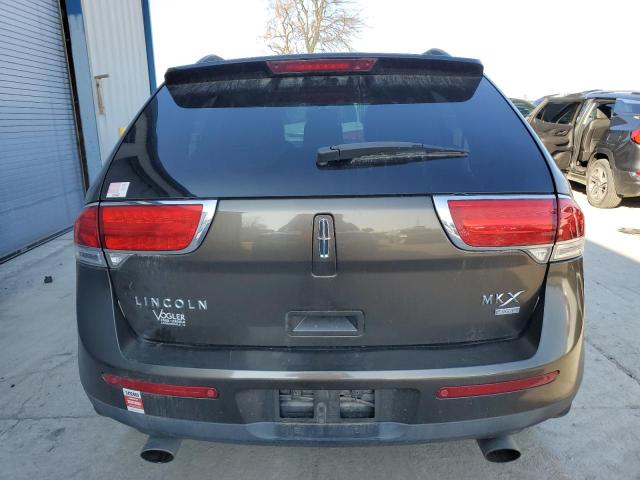 2LMDJ8JK0BBJ12733 - 2011 LINCOLN MKX BLACK photo 6