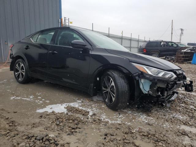 3N1AB8CV4NY251561 - 2022 NISSAN SENTRA SV BLACK photo 4