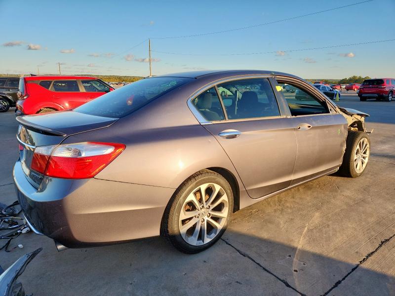 1HGCR2F57EA083768 - 2014 HONDA ACCORD SPORT رمادي صورة 3