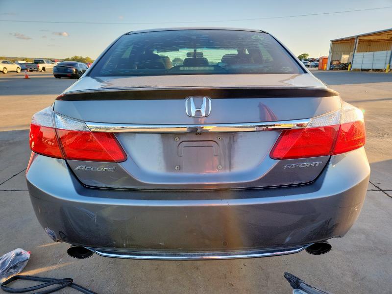 1HGCR2F57EA083768 - 2014 HONDA ACCORD SPORT رمادي صورة 6